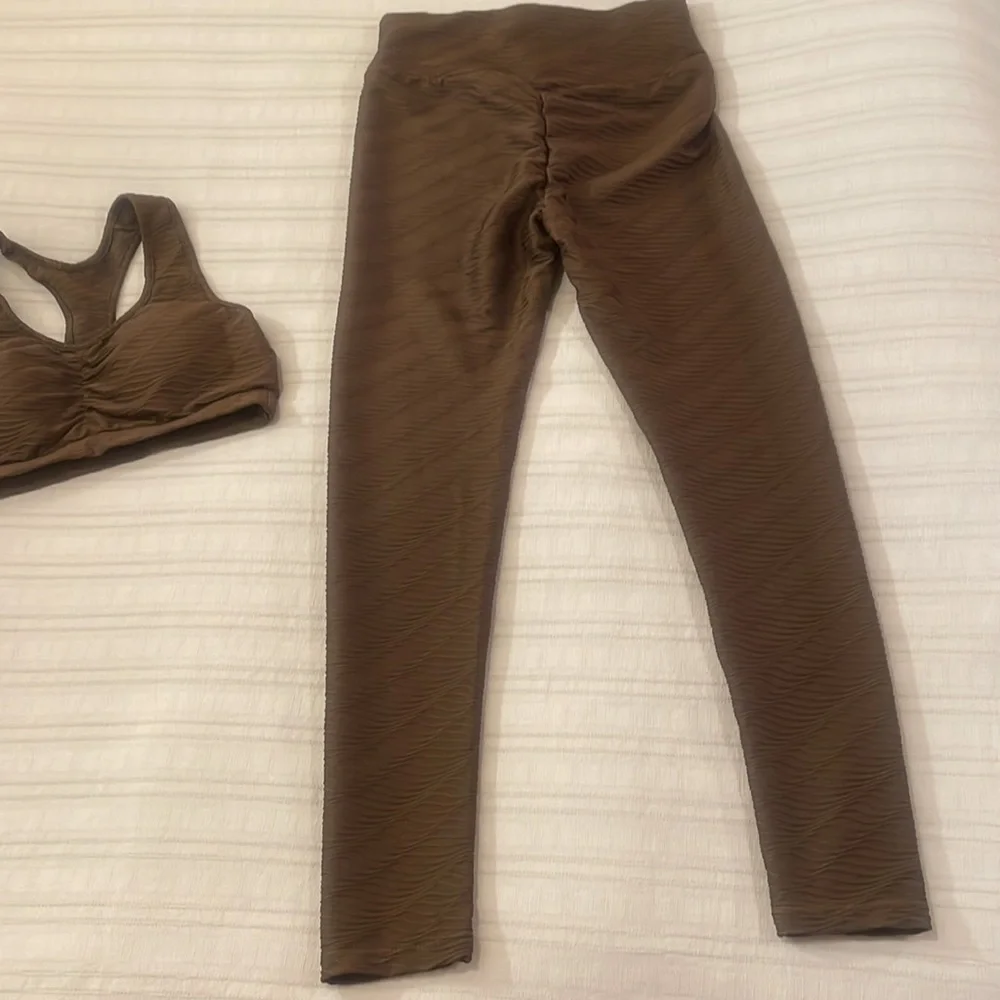 Brown Workout/ Casual set - Picture 2 of 8